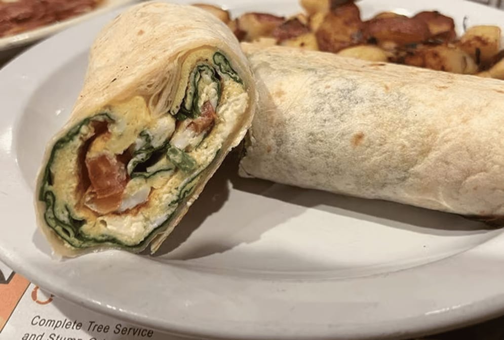 Greek Burrito.