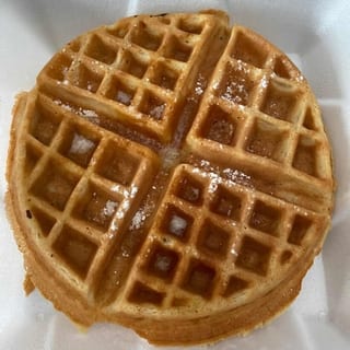 Plain Golden Belgian Waffle