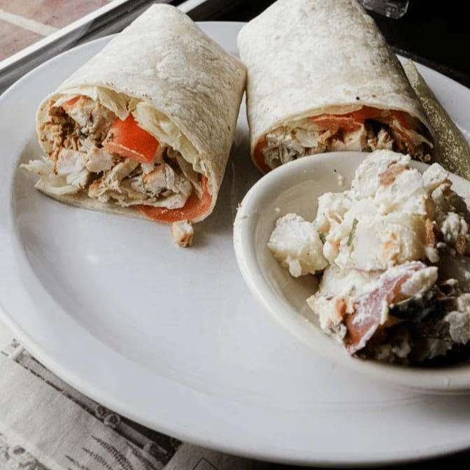 Chicken Salad Wrap.