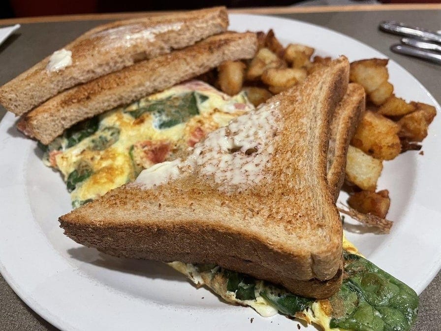 Grecian Omelet.